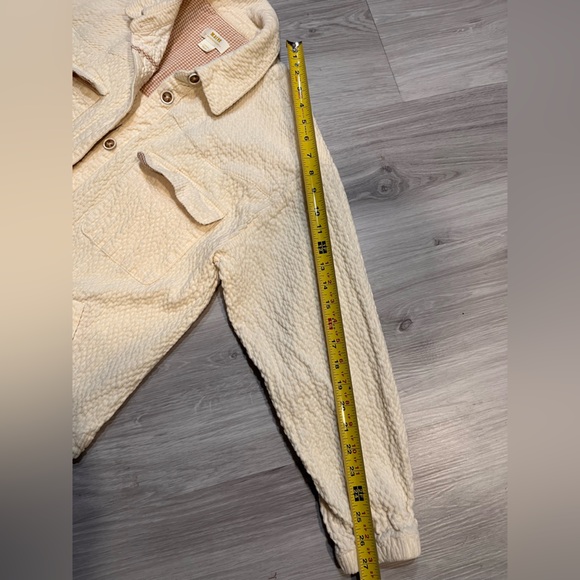NWOT‎ ANTHROPOLOGIE Cream Button-Up Women's Jacket - Picture 11 of 14